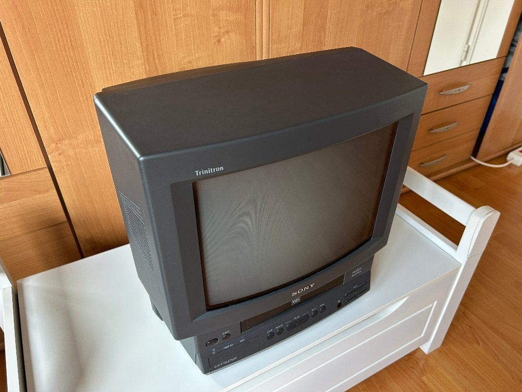 Sony Trinitron KV-14V5D CRT televisie, Ophalen, Zo goed als nieuw, Minder dan 40 cm, Sony