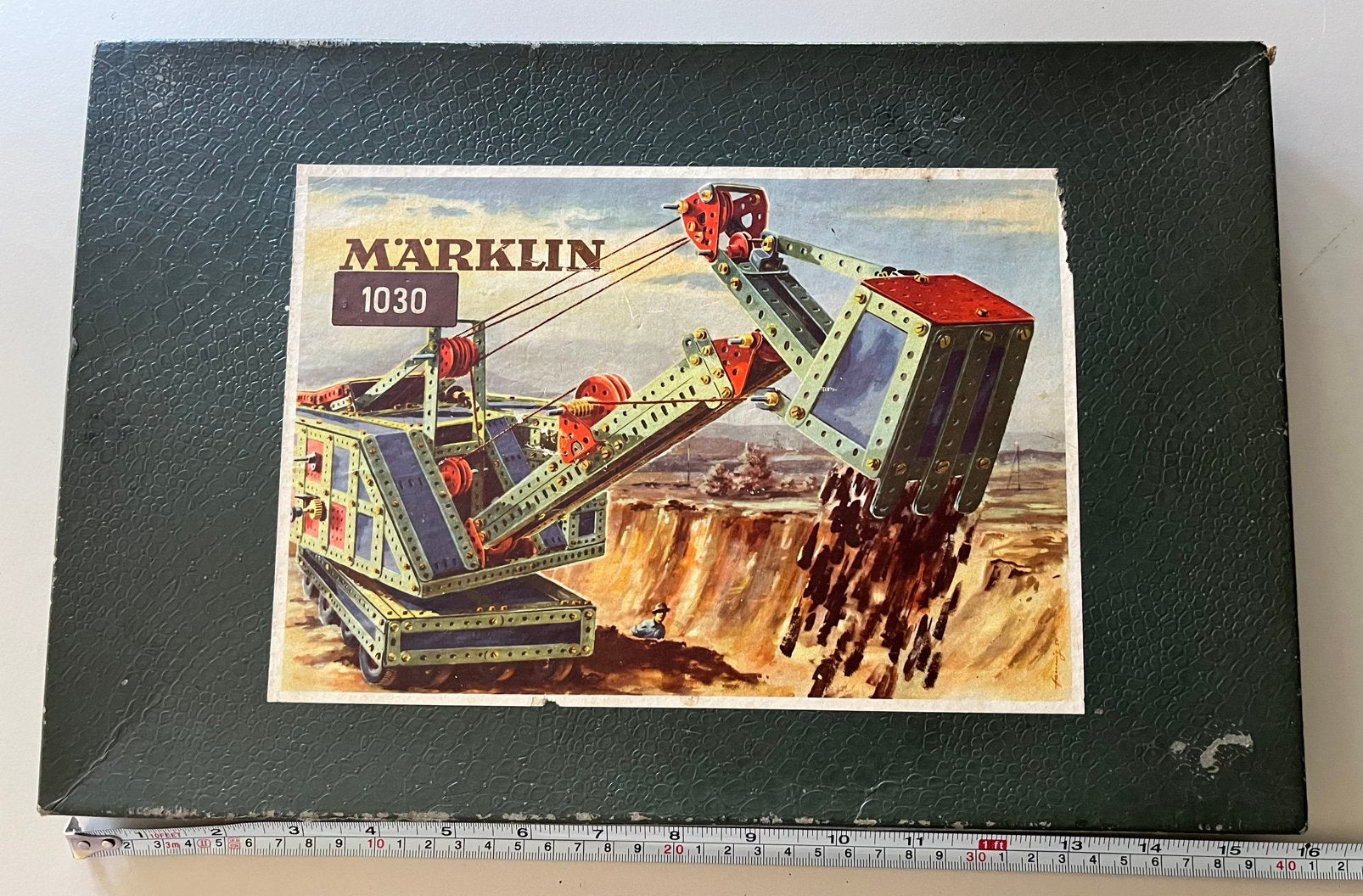 Vintage Märklin 1030 –Bouwdoos (Jaren '50/'60), Antiek en Kunst, Antiek | Speelgoed, Ophalen of Verzenden