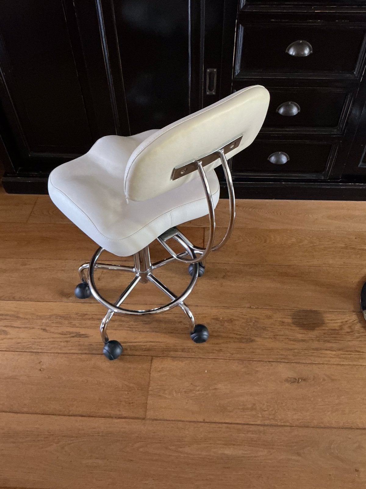 werkstoel - tabouret - werkkruk + barkruk, Ophalen, Zo goed als nieuw, Wit, Handen en Nagels