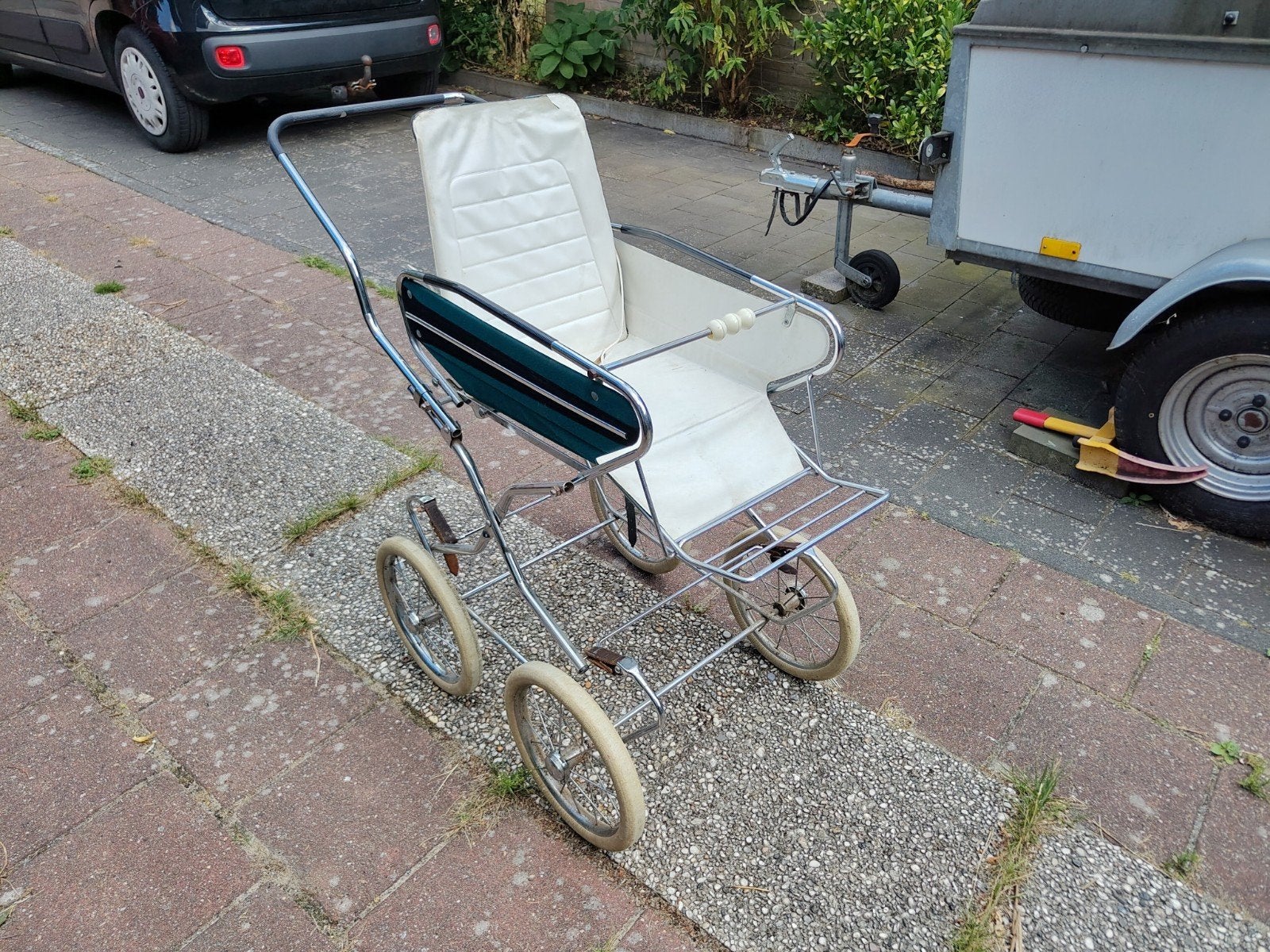 ouderwetse kinderstoel/wandelwagen, Ophalen, Gebruikt, Overige typen