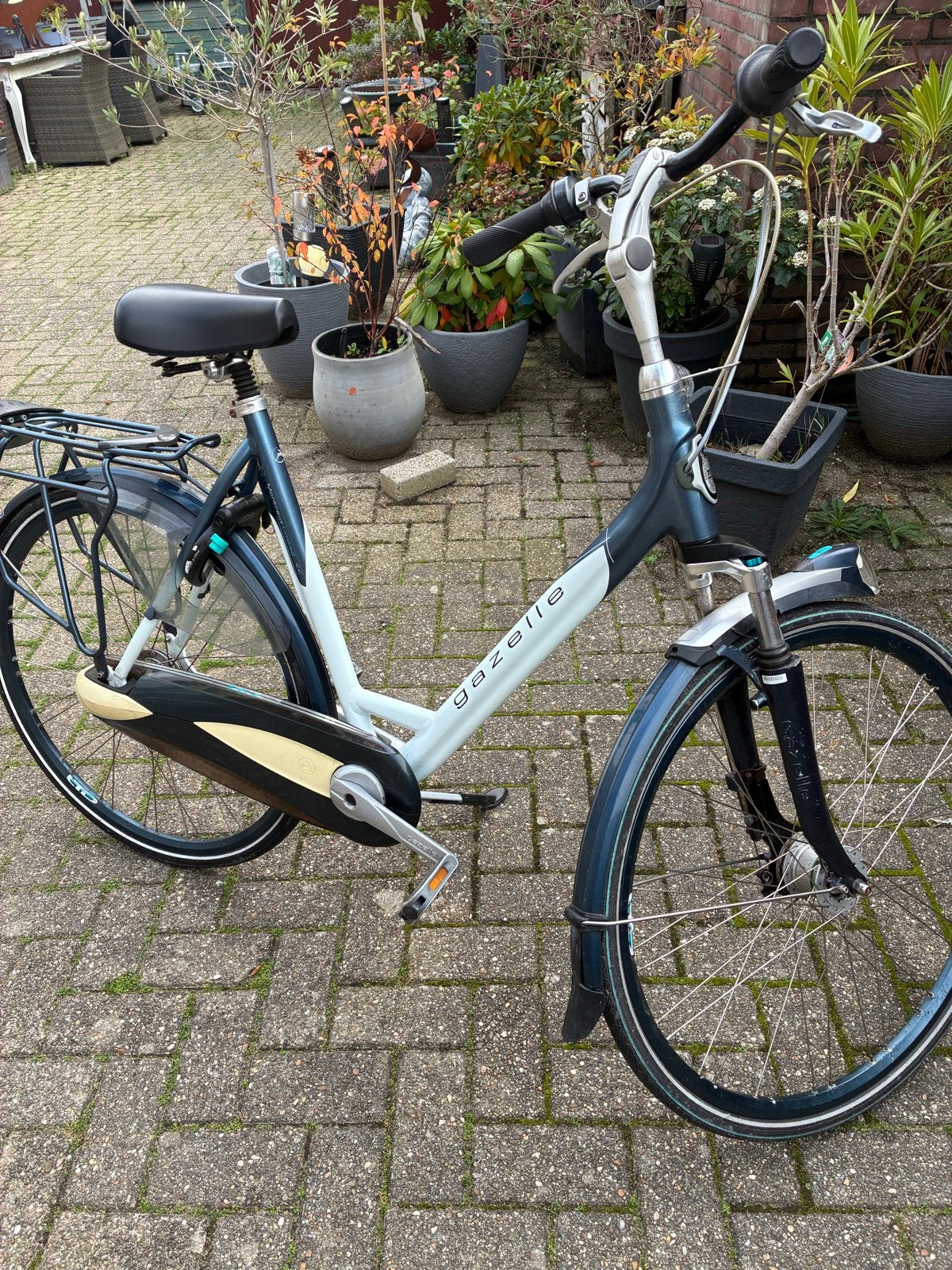 Gazelle Montreux Damesfiets - 57 cm - 8 versnellingen, Ophalen, Gebruikt, Versnellingen, 56 cm of meer