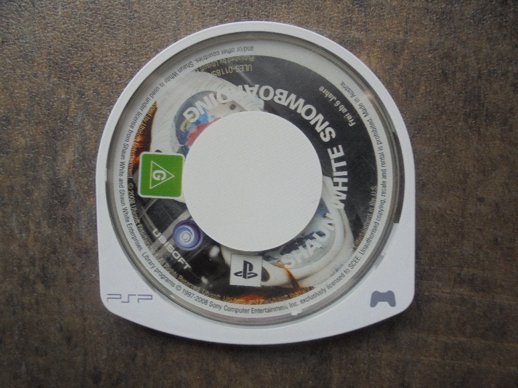 Shaun White Snowboarding voor PSP (zie foto's), Gebruikt, 1 speler, Ophalen of Verzenden, Vanaf 3 jaar