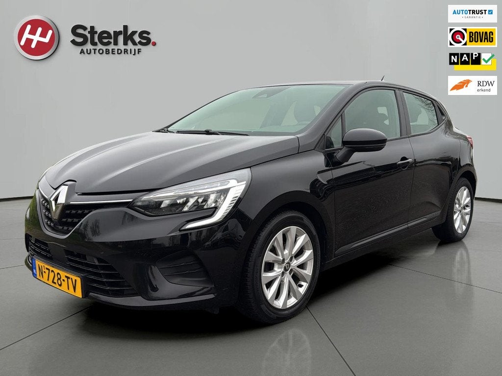 Renault Clio 1.0 TCe Zen AIRCO LM VELGEN PARKEERSENSOREN CAR, Voorwielaandrijving, 1063 kg, Gebruikt, Origineel Nederlands