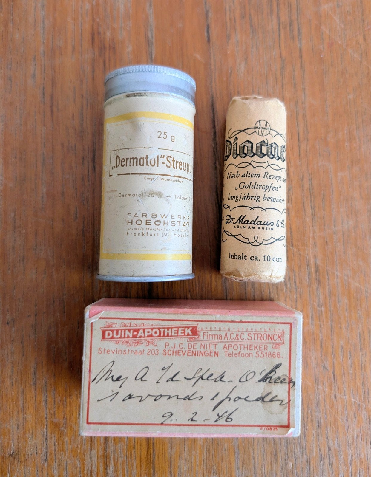 Apotheek 1946, Ophalen of Verzenden