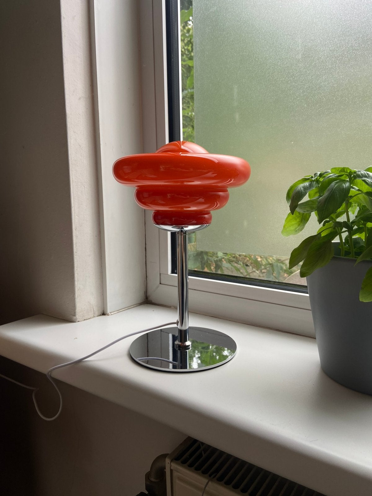 Vintage tafellampje, Ophalen of Verzenden, Glas, Artemide, Design