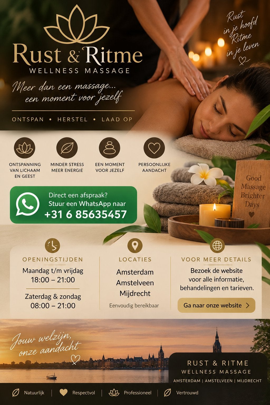 Rust n Ritme Wellness Massage, Stoelmassage