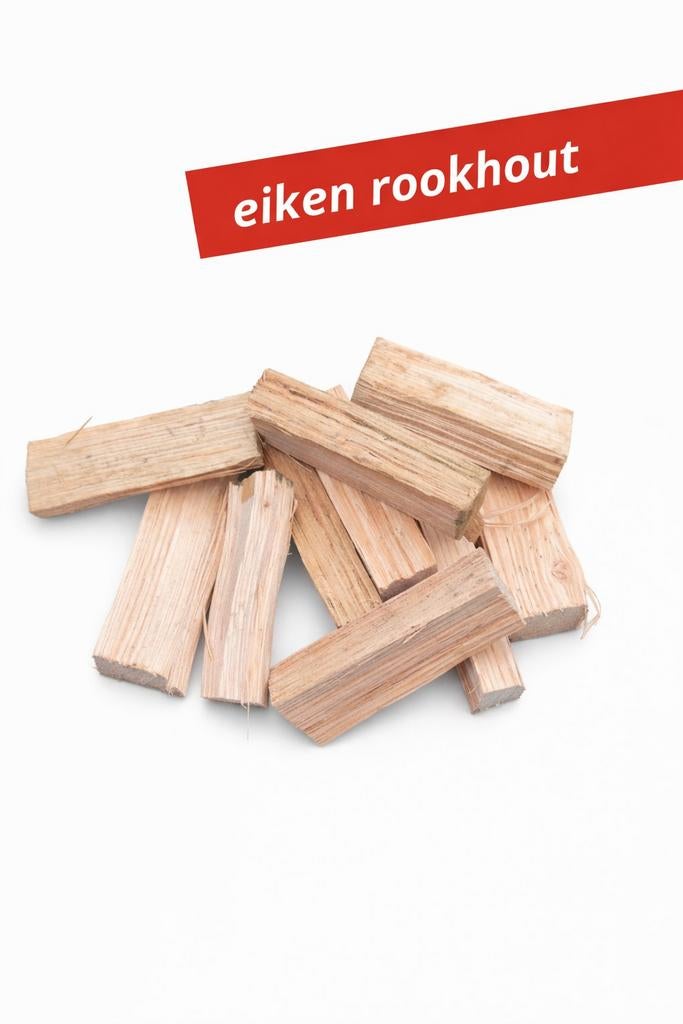 Eiken of beuken ovengedroogd rookhout, Tuin en Terras, Haardhout, Minder dan 3 m³, Ophalen of Verzenden, Blokken