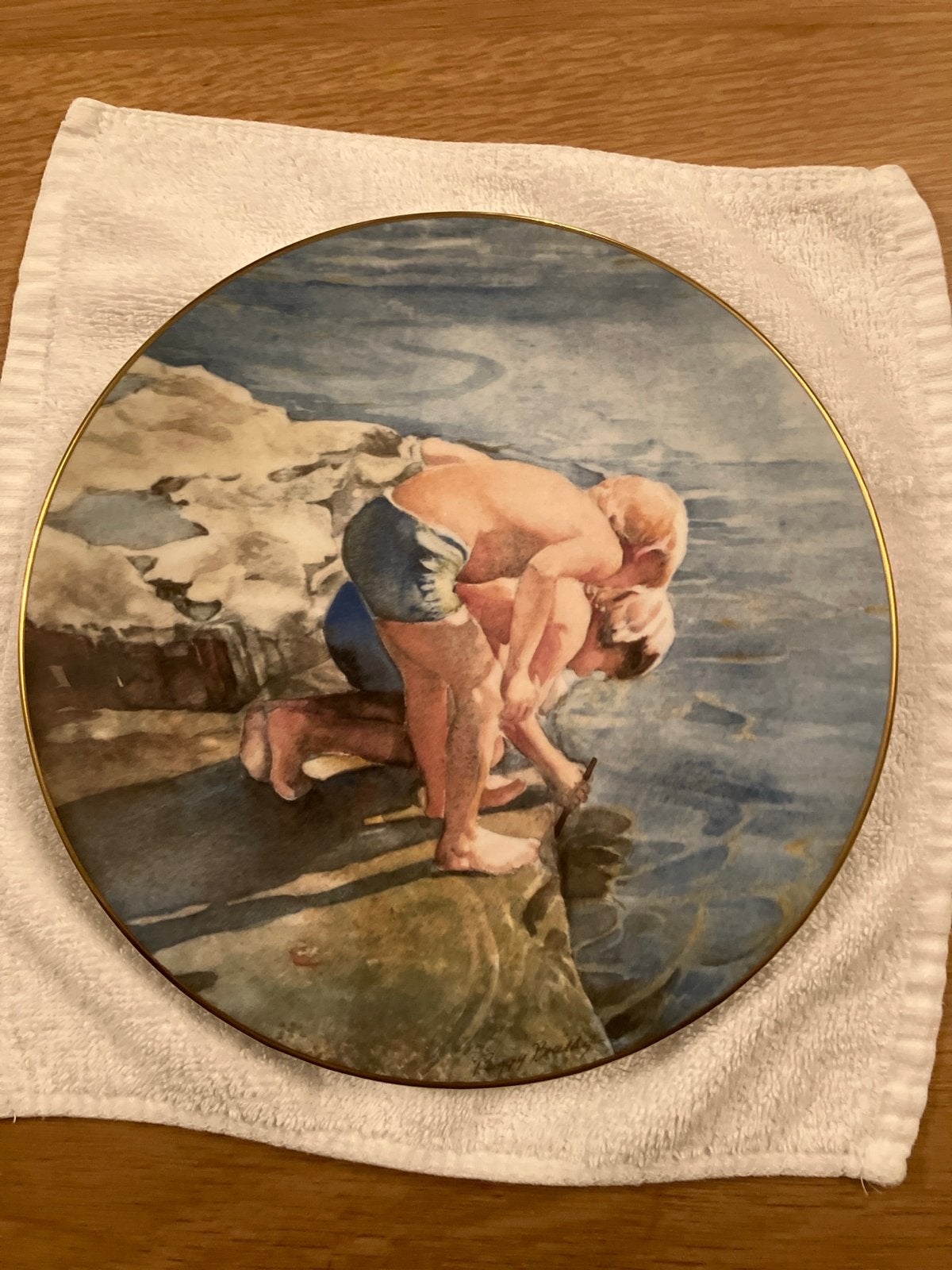 Royal Doulton "Treasure Seekers" Decoratieve Plaat, Ophalen of Verzenden