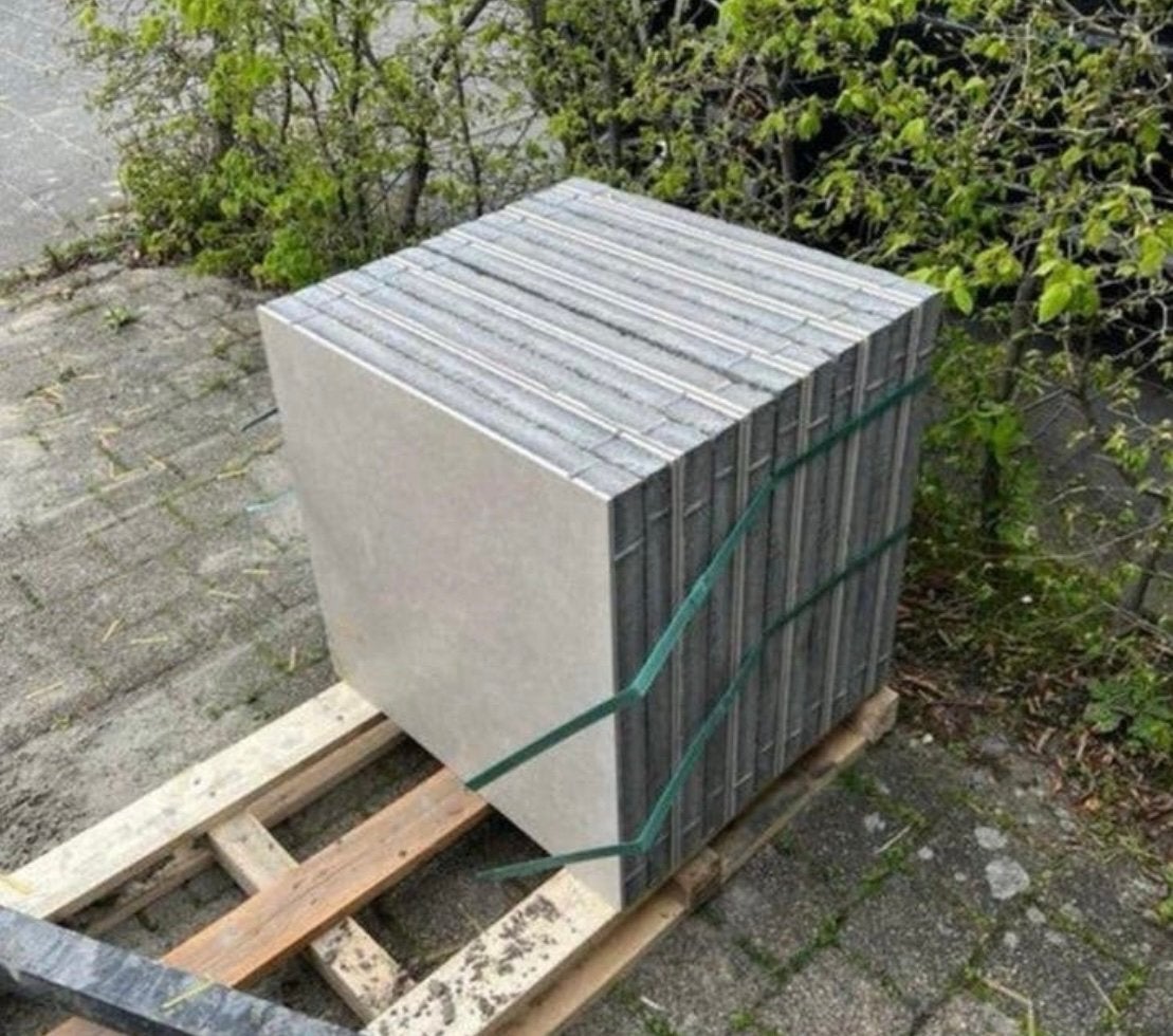 Karemische tegels Excluton 3,6 m2, Ophalen, Nieuw, Keramiek, Terrastegels