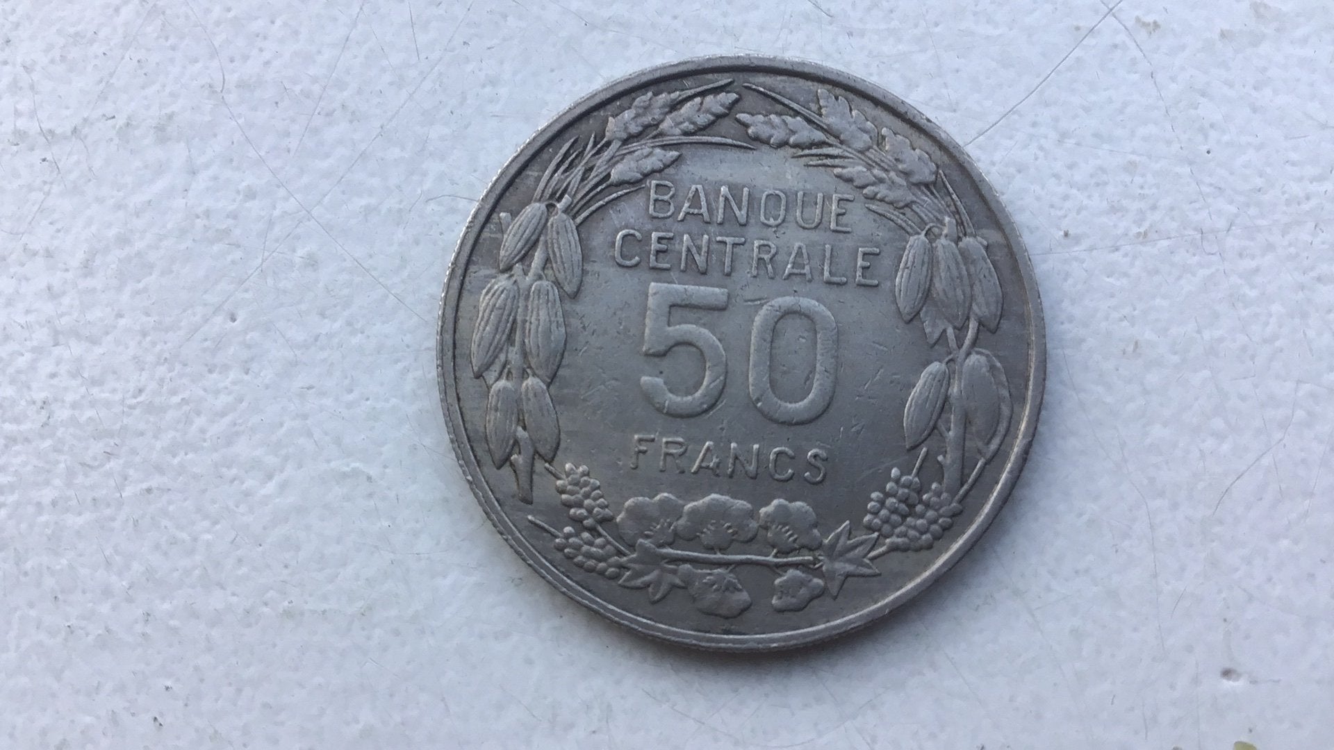 Cameroun 50 francs 1960., Ophalen of Verzenden