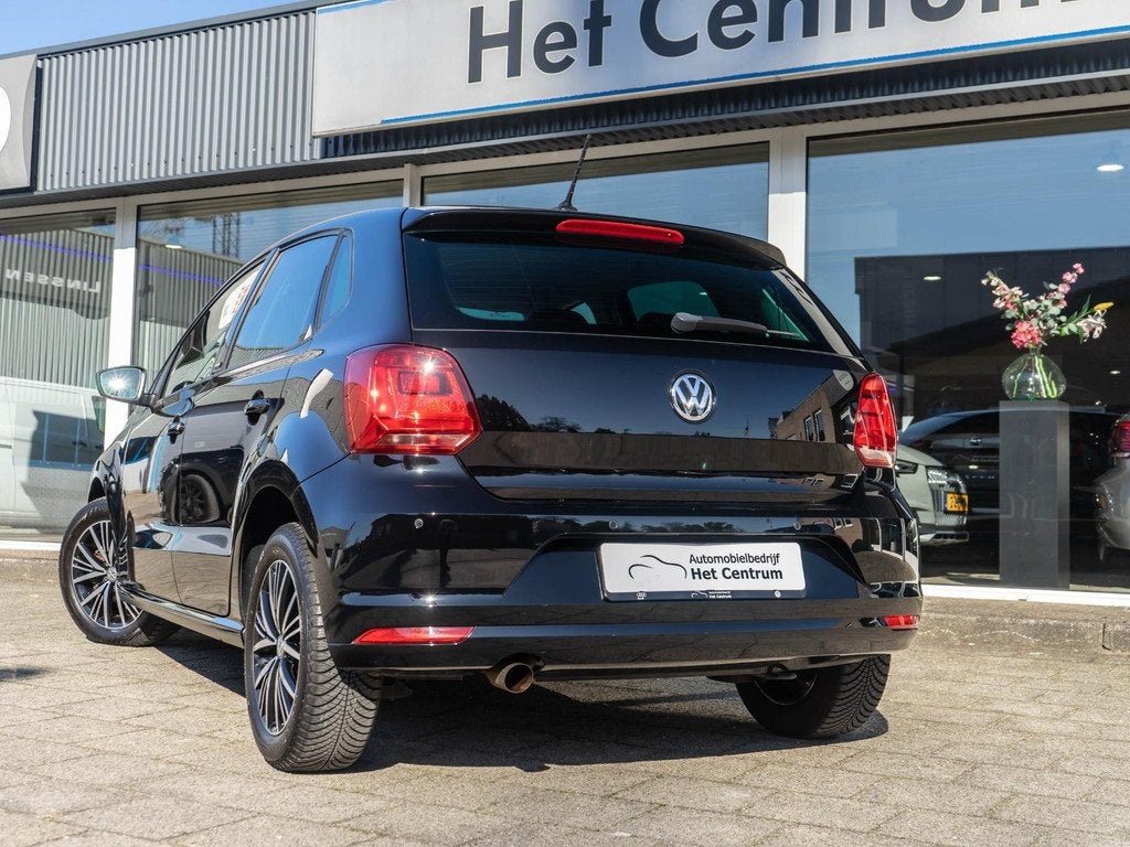Volkswagen Polo 1.2 TSI 66kW Allstar Stoelverwarming - Navi, Auto's, Voorwielaandrijving, Euro 5, Stof, Gebruikt