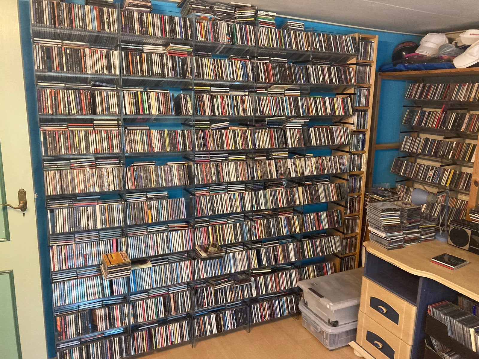 Grote cd verzameling, voornamelijk rock, Ophalen of Verzenden, Gebruikt, Poprock, Album
