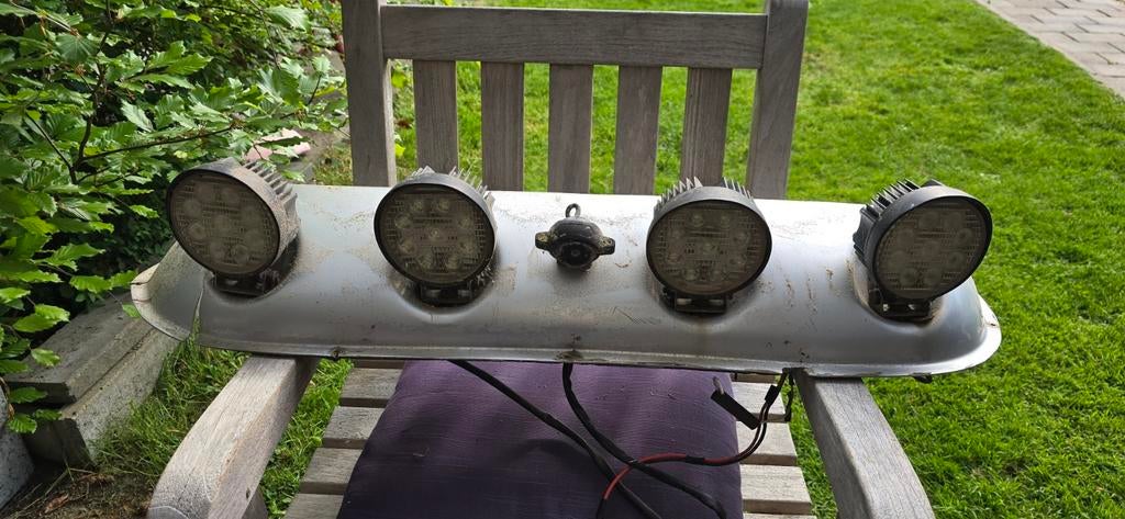 Lichtbak led verlichting met camera, Ophalen, Gebruikt