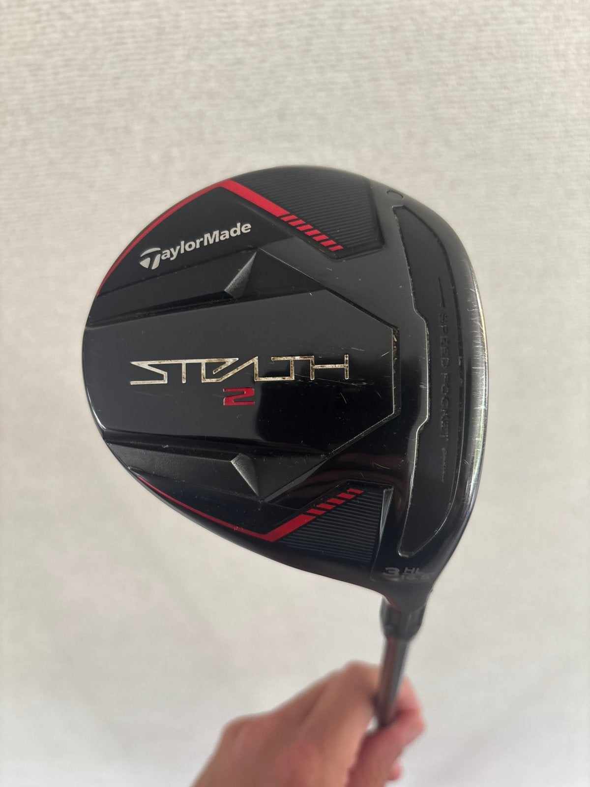Taylormade Stealth 2 Houten 3HL | 16.5* Loft | R Flex, Taylormade, Taylormade, Zo goed als nieuw, Club