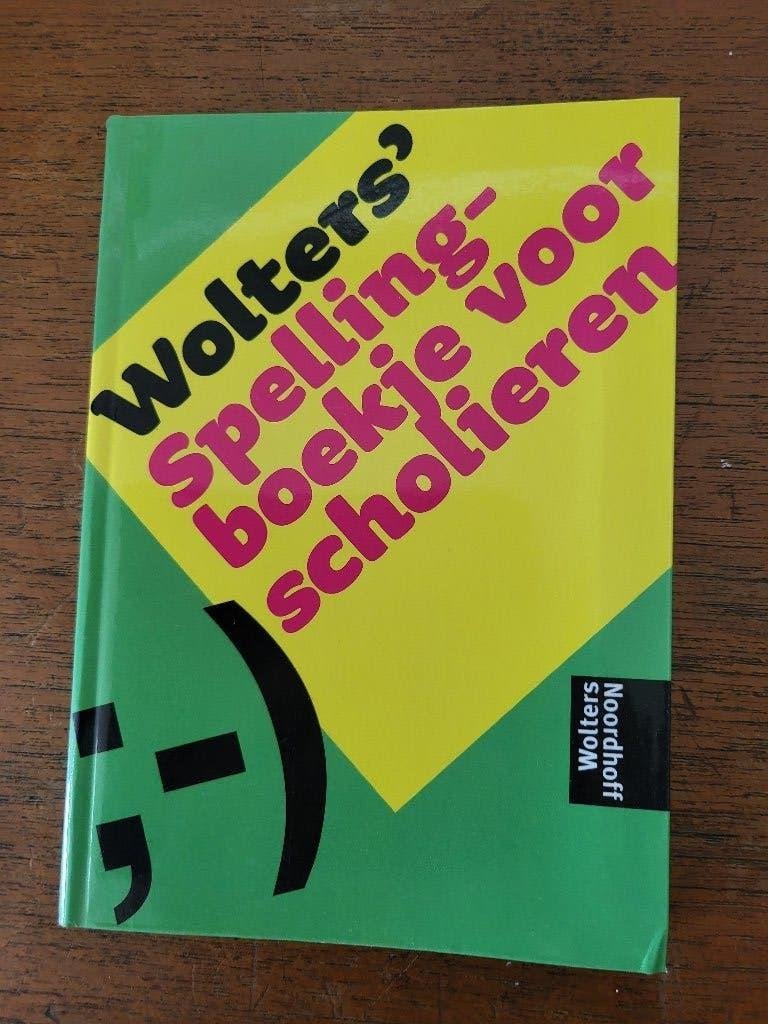Wolters spelling-boekje voor scholieren., Gelezen, HAVO, Ophalen of Verzenden, Wim daniels
