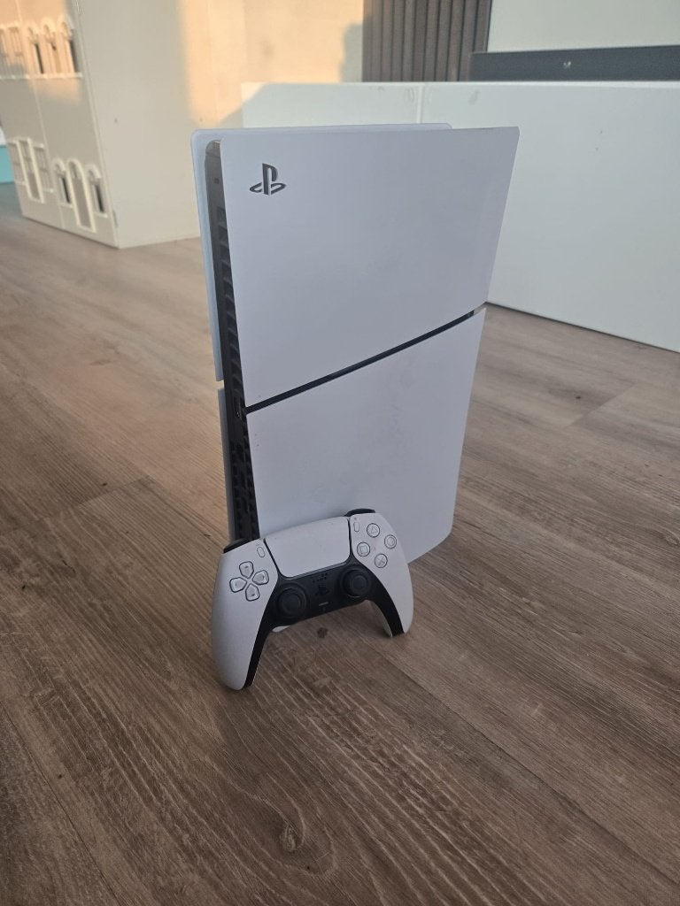 PS5 Disc Edition 1TB + Acer QG241Y Monitor + Controller, Ophalen of Verzenden, Zo goed als nieuw, Playstation 5