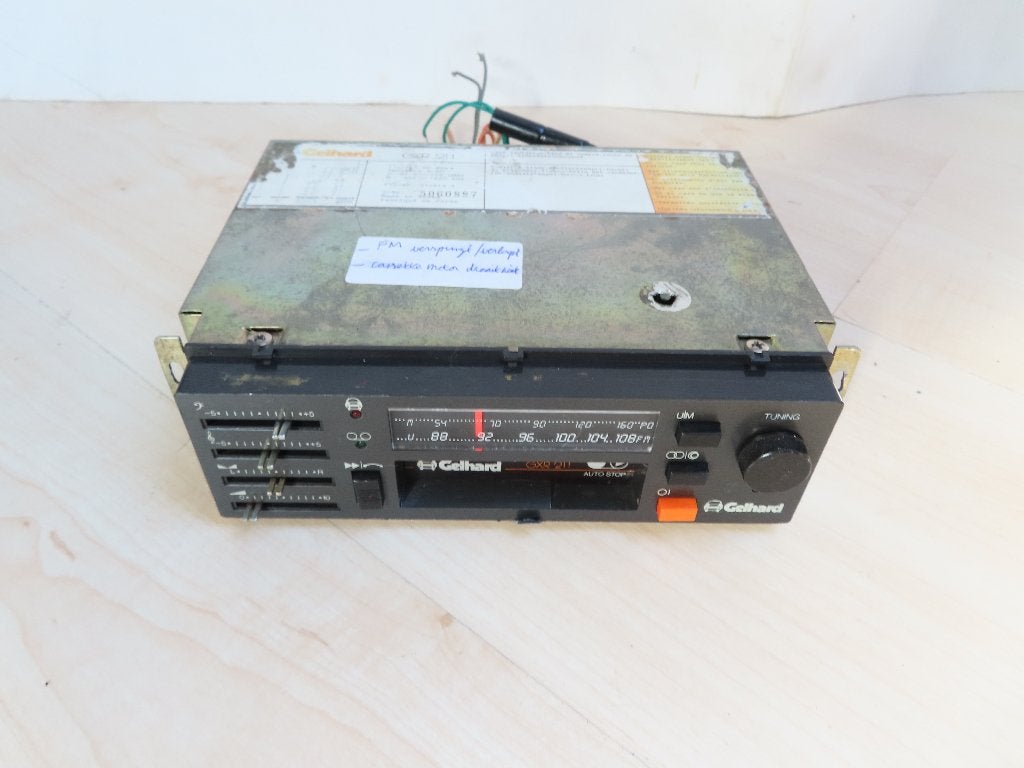autoradio, Ophalen of Verzenden, Gebruikt