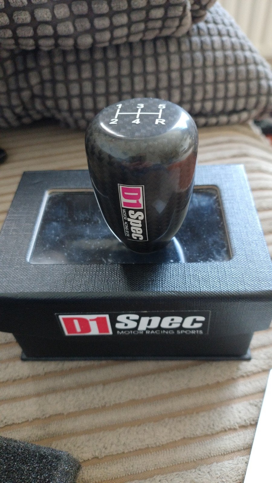 D1 Spec Carbon Look Schakelpookknop 5 Versnellingen, Ophalen of Verzenden