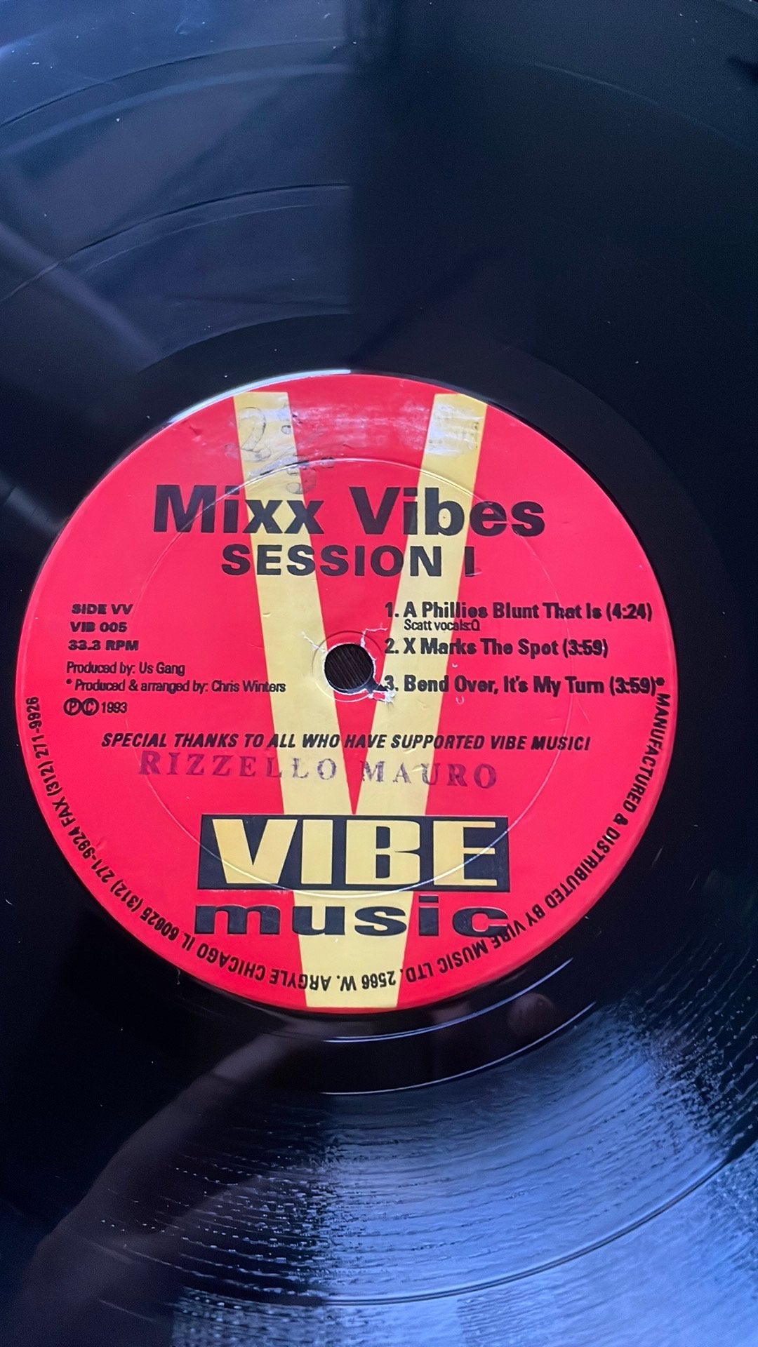 Mixx Vibes - Session 1 (House music / Deep House) US 1993, Ophalen of Verzenden, Zo goed als nieuw, 12 inch