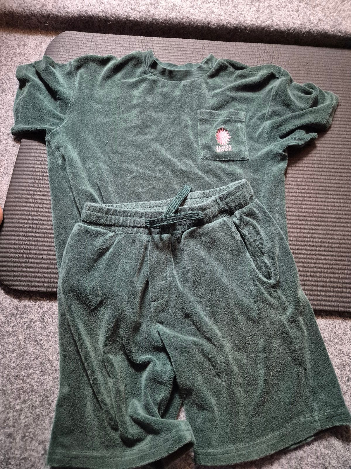 badstof zomersetje 158, Ophalen of Verzenden, Meisje, Broek
