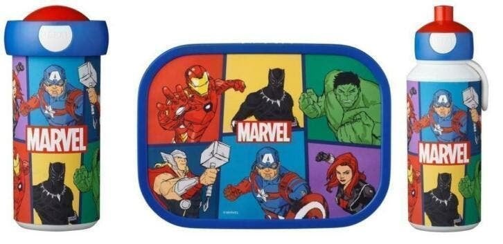 The Avengers Lunchbox, schoolbeker, pop-up beker - Mepal, Ophalen of Verzenden, Nieuw