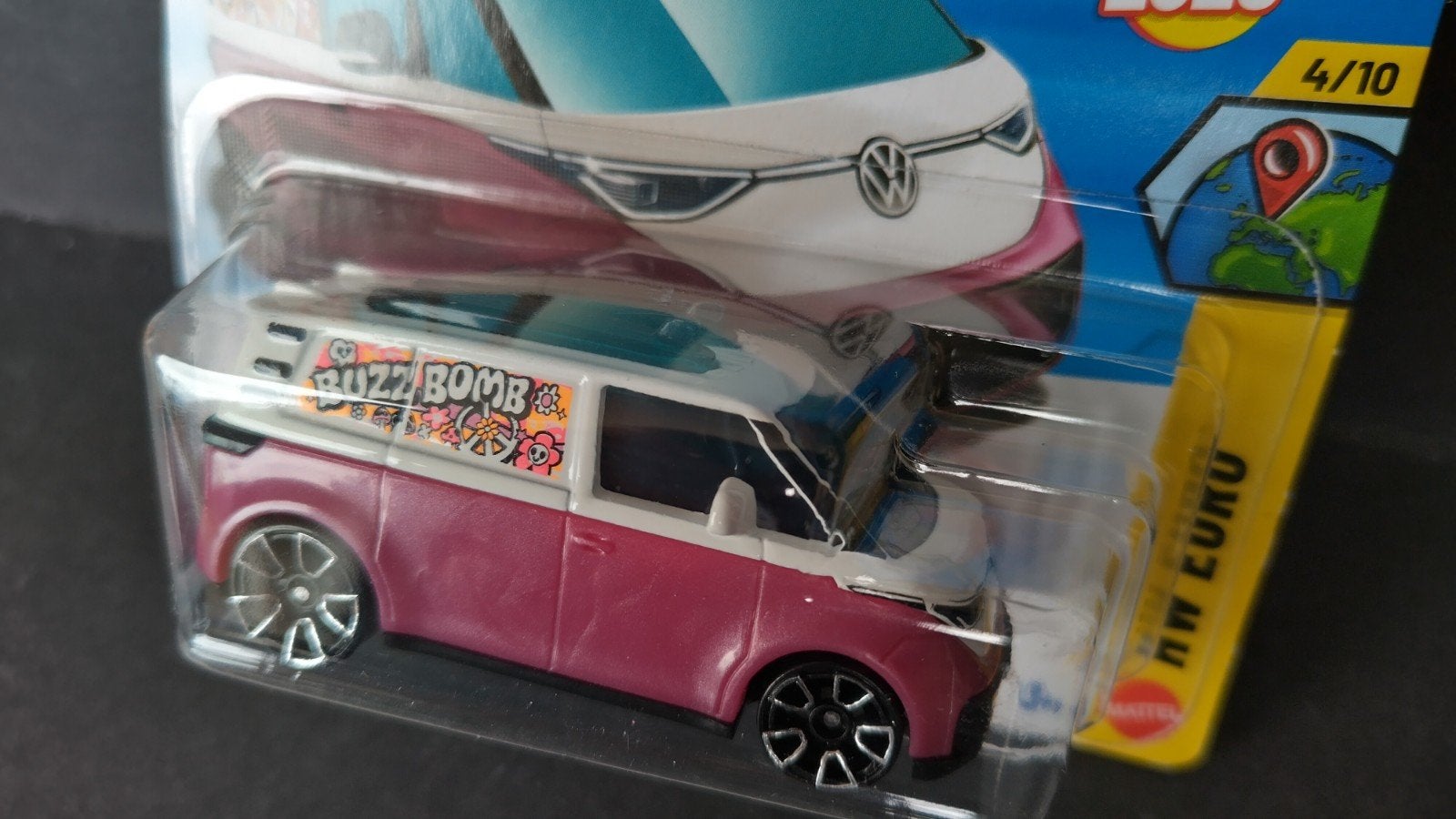 Volkswagen Vw Id Buzz Bomb 1:64 Hotwheels Pol, Auto, Verzenden, ., Nieuw
