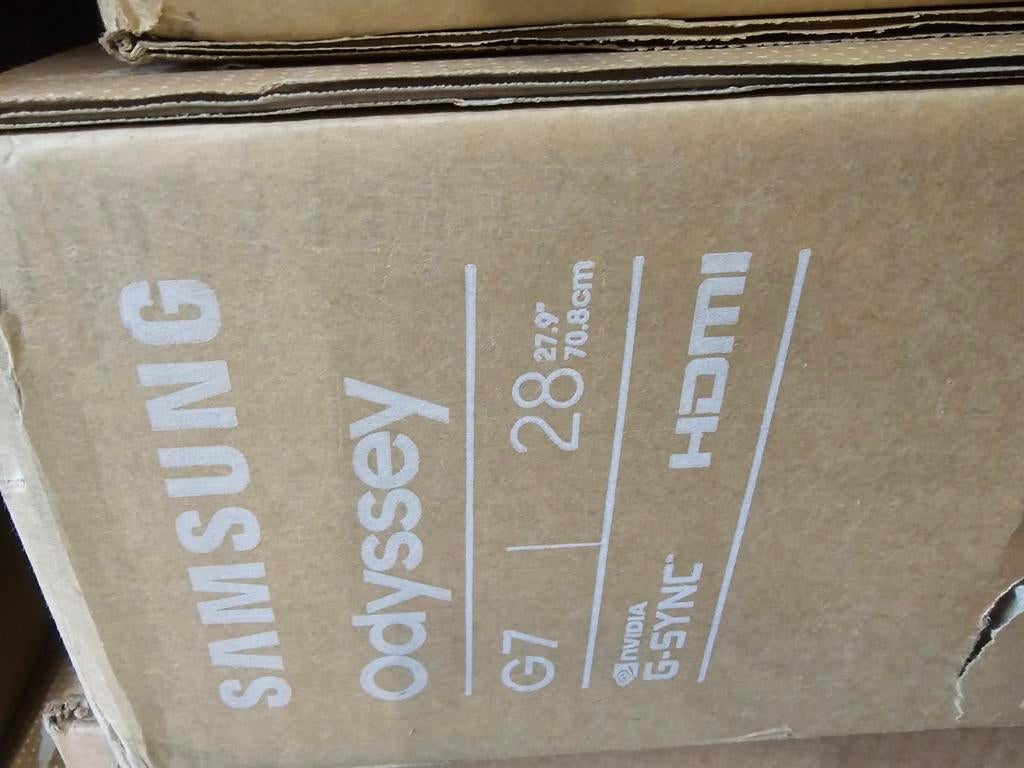 Samsung 4K Odyssey G7 28 inch Smart Gaming monitor NIEUW, HDMI, IPS, Ultra HD (4K), Wageningenselaan 46D Veenendaal