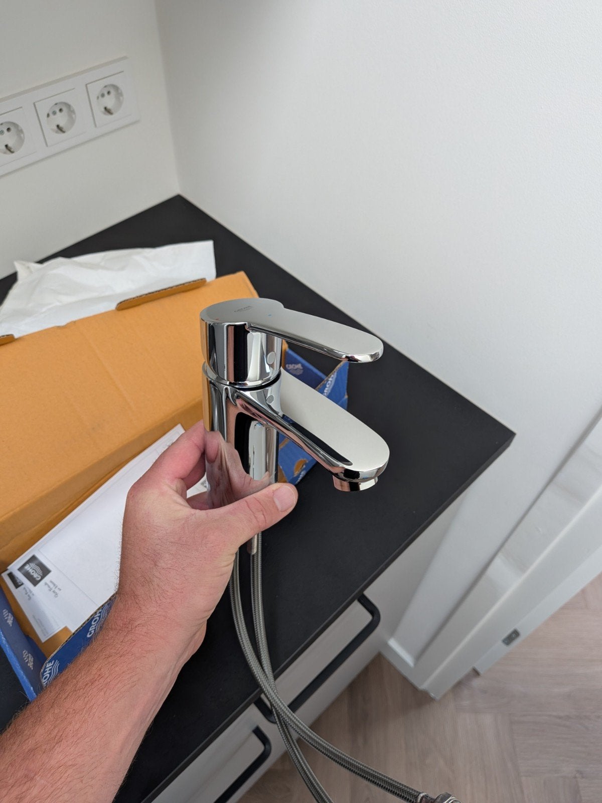 Grohe Eurostyle Cosmopolitan Kraan - Nieuw in doos, Ophalen of Verzenden, Nieuw, Chroom, Kraan