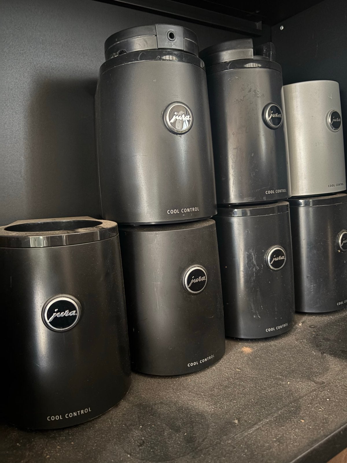 8 x Jura Cool Control melkkoelers (adapters ontbreken), Ophalen of Verzenden, Niet werkend, Overige modellen, Overige typen