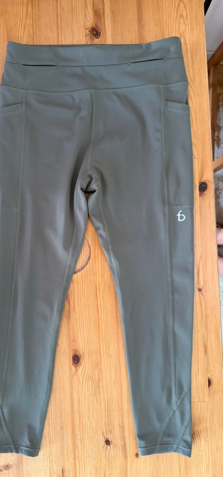 Flipbelt Hardloop Legging - Sportbroek dames - Sage - m, Kleding | Dames, Sportkleding, Ophalen of Verzenden, Zo goed als nieuw