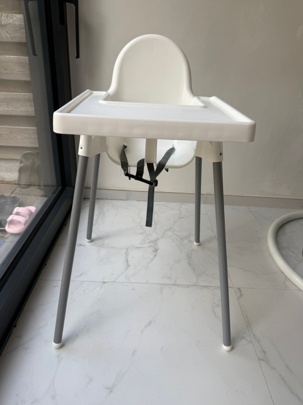 IKEA ANTILOP kinderstoel met eetblad, Ophalen of Verzenden, Zo goed als nieuw