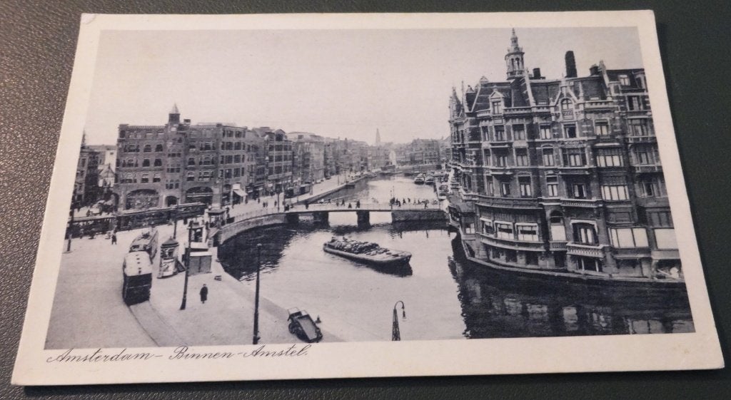 Amsterdam - Binnen-Amstel - Rokin - Hotel L'Europe - KAm03, Verzamelen, Verzenden, 1960 tot 1980, Ongelopen, Noord-Holland