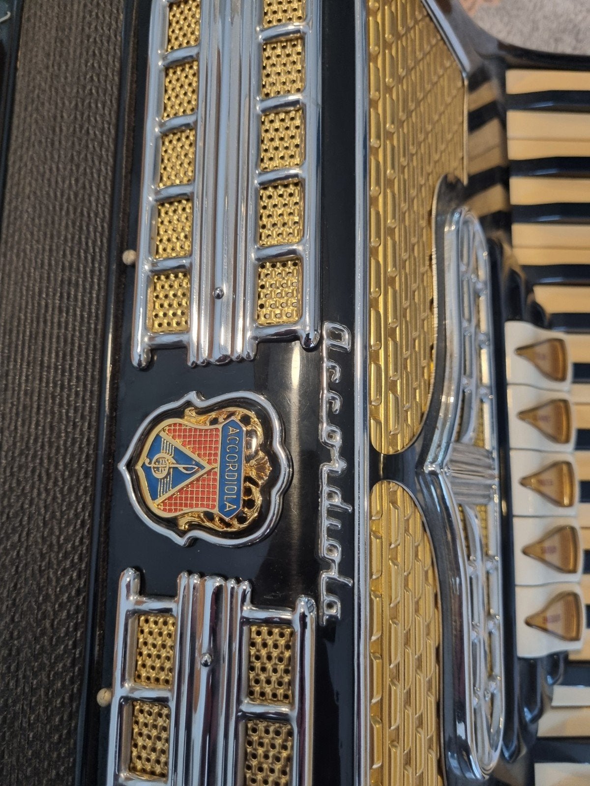 Accordeon Accordiola Mignon Italia met koffer, Ophalen, Gebruikt, Overige formaten, Toetsaccordeon