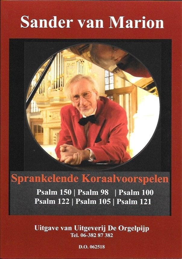 Orgelmuziek van Sander van Marion | Uitgeverij De Orgelpijp, Orgel, Klassiek, Nieuw, Ophalen of Verzenden