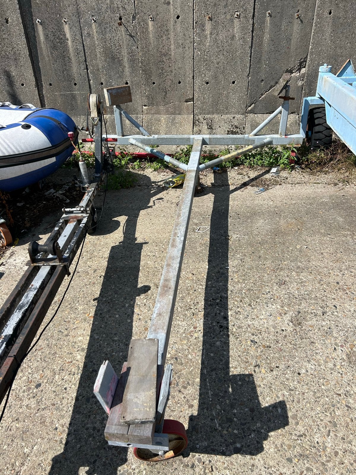 Robuuste en verrijdbare botenbok, Ophalen, Gebruikt, Overige typen, Zeilboot of Motorboot