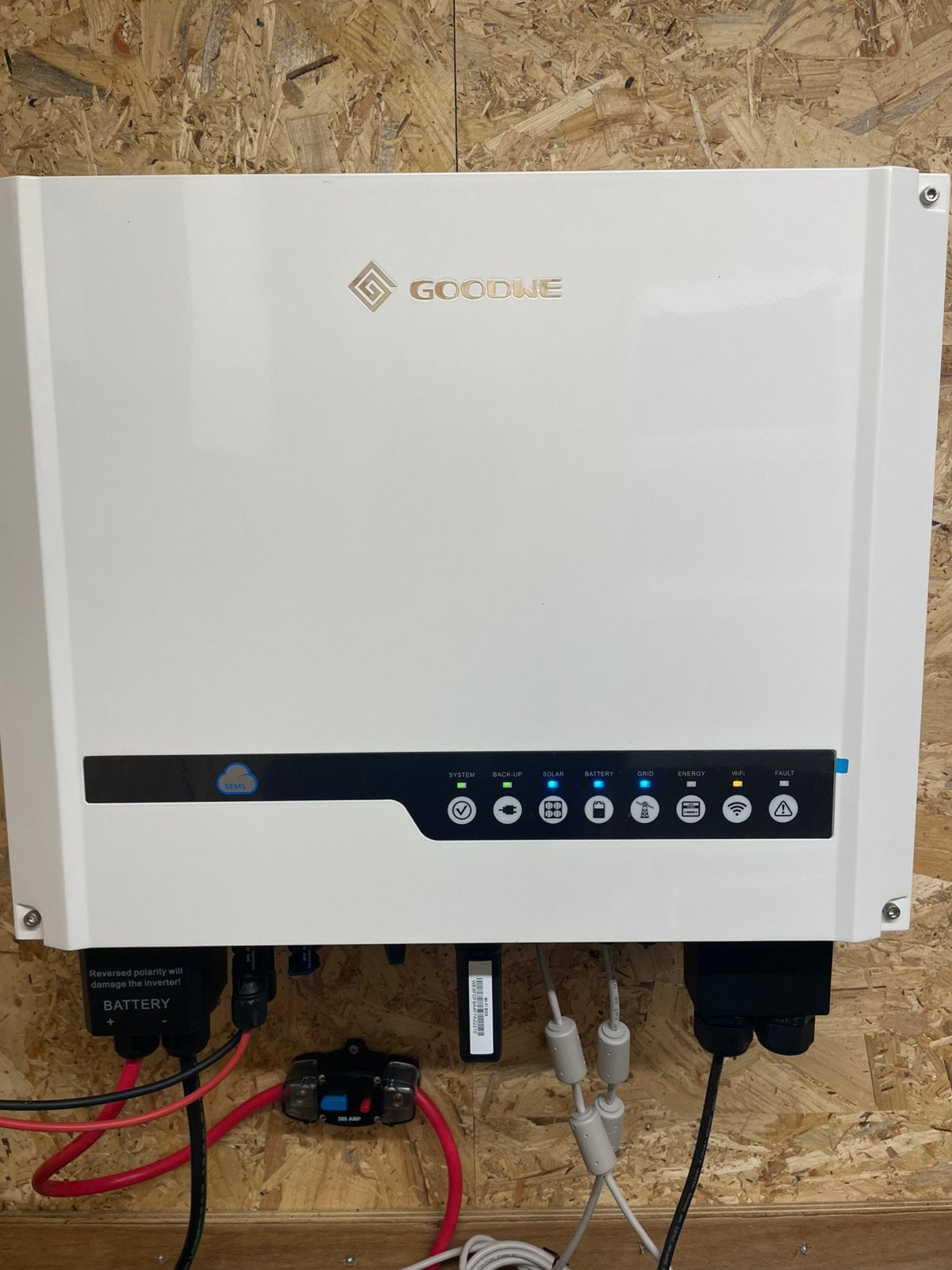 Goodwe GW5048D-ES Hybride Omvormer, Ophalen, Zo goed als nieuw, Overige typen