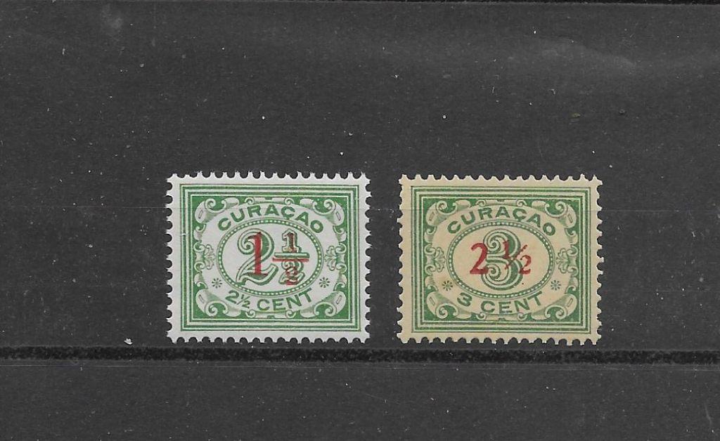 Curaçao 1931-32. NVPH 101 t/m 102, Postfris., Postzegels en Munten, Postzegels | Nederlandse Antillen en Aruba, Postfris, Verzenden