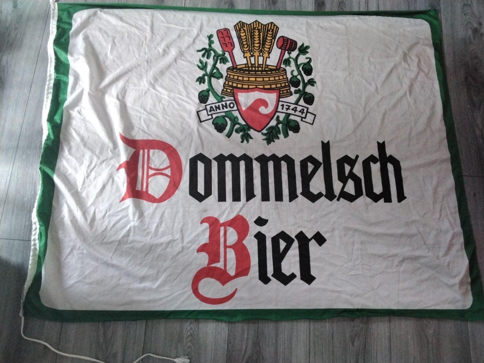 Grote vlag  van dommelsch bier, Ophalen of Verzenden, Reclamebord, Plaat of Schild, Overige merken