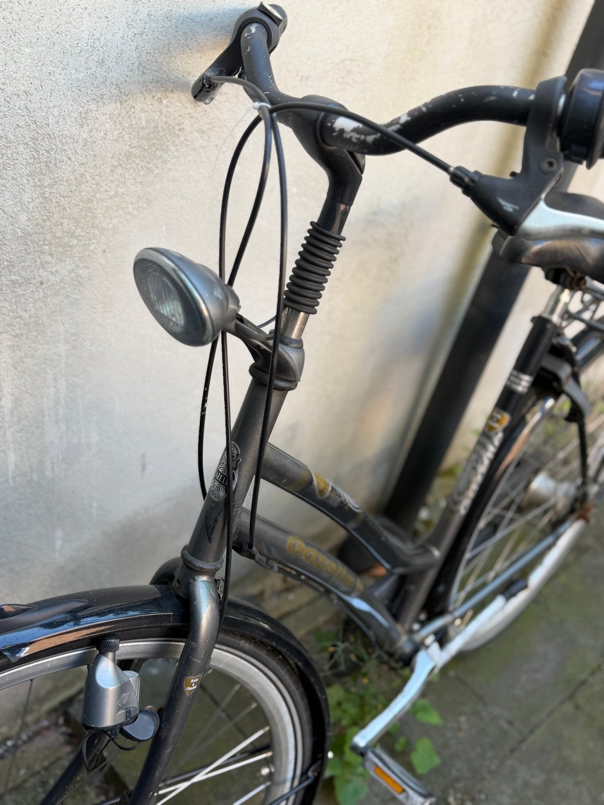 Gazelle damesfiets met versnellingen en bagagedrager, Fietsen en Brommers, Fietsen | Dames | Damesfietsen, Ophalen, Velgrem, Versnellingen