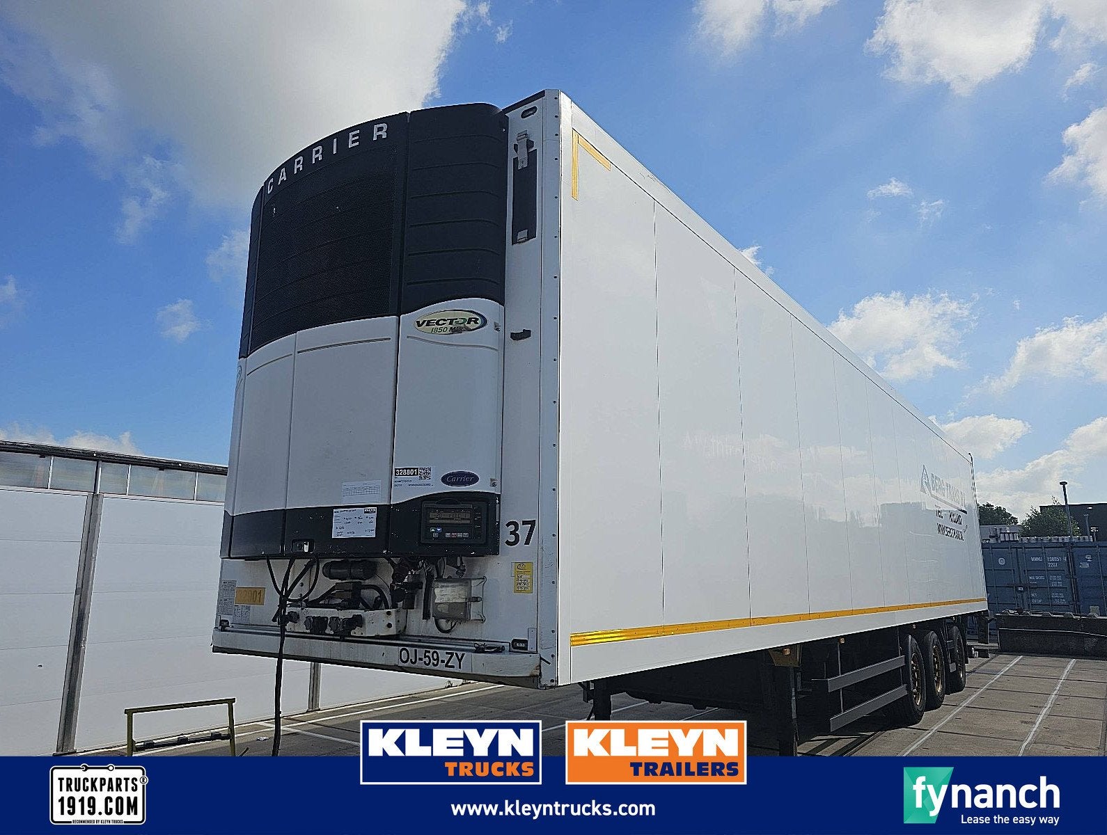 SCHMITZ SKO 24 carrier taillift, Overige kleuren, Origineel Nederlands, Bedrijf, Aanhangers en Opleggers