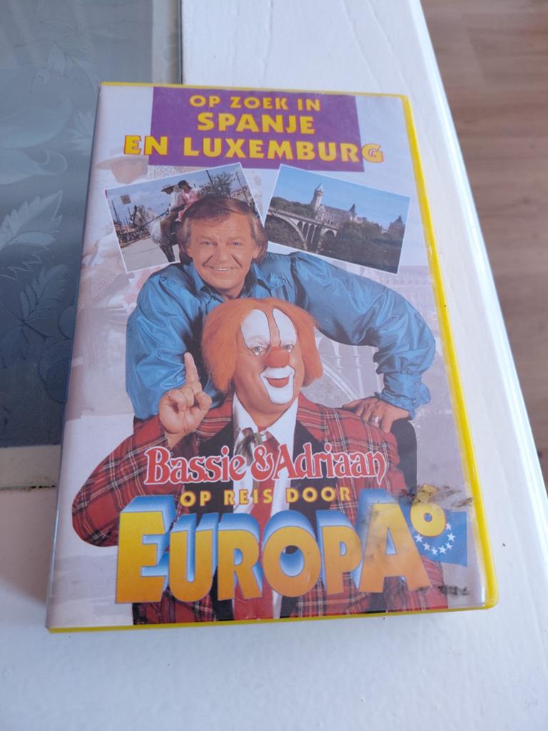 CNR Bassie en Adriaan Europa deel 6 Spanje Luxemburg, Gebruikt, Alle leeftijden, Kinderprogramma's en -films, Overige typen