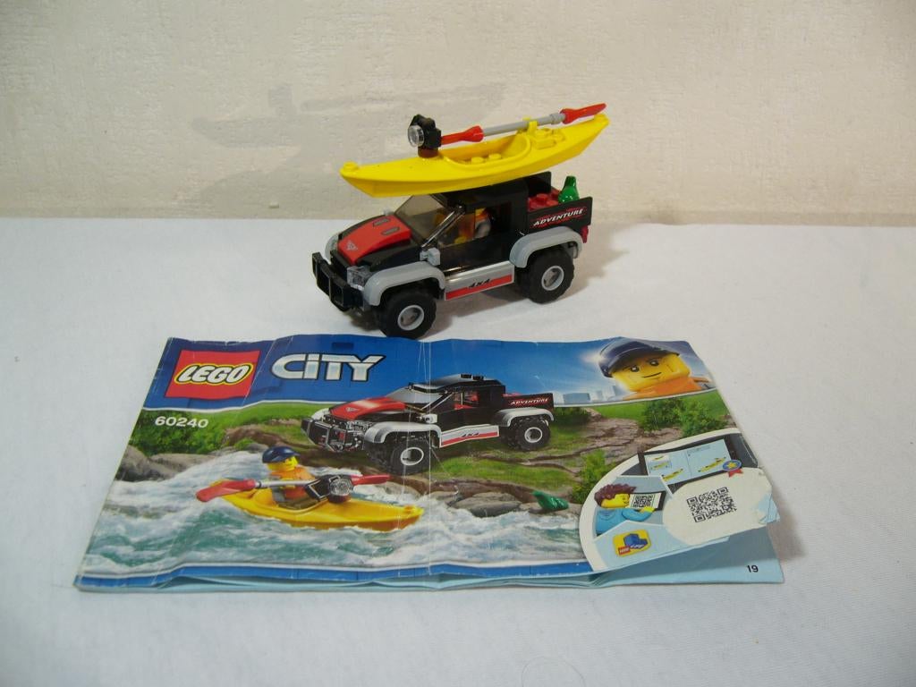 Lego City 60240 Kayak Adventure, Lego, Ophalen of Verzenden, Compleet, Complete set