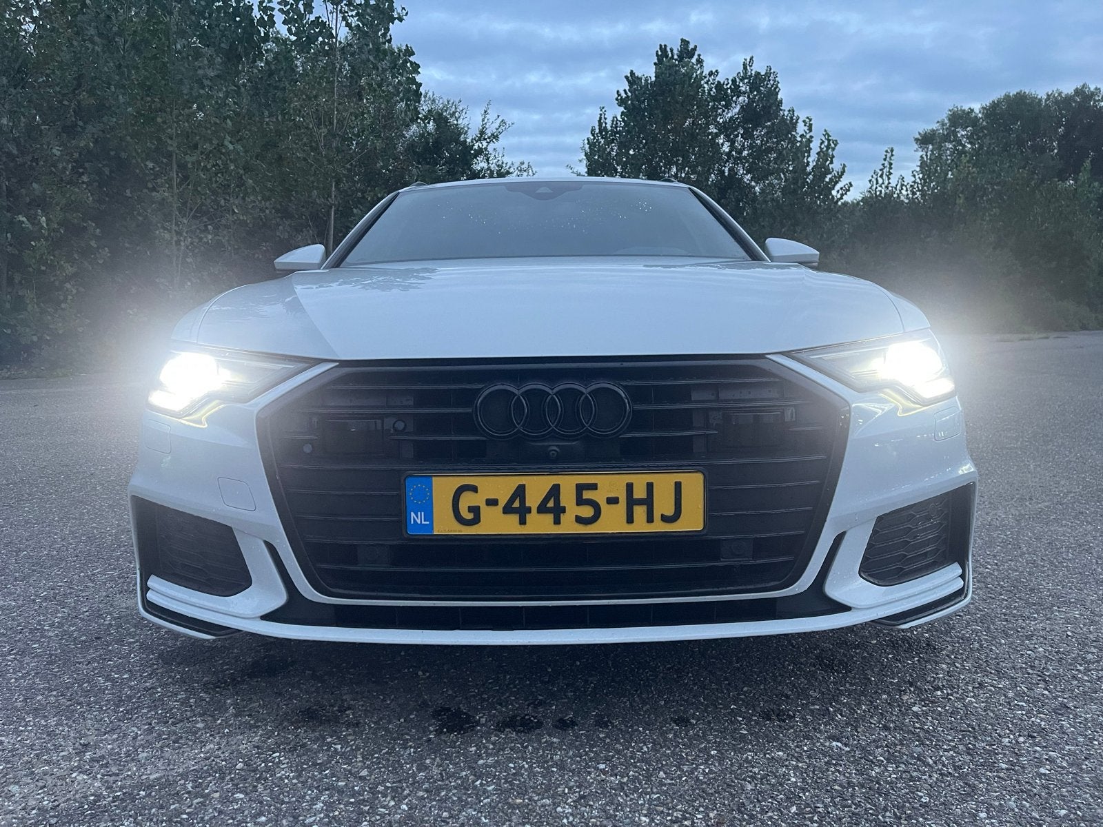 Audi A6 Avant 40 TDI S-Line | B&O | HUD | 360° | ACC, Auto's, 2000 kg, Wit, Stationwagon, Diesel