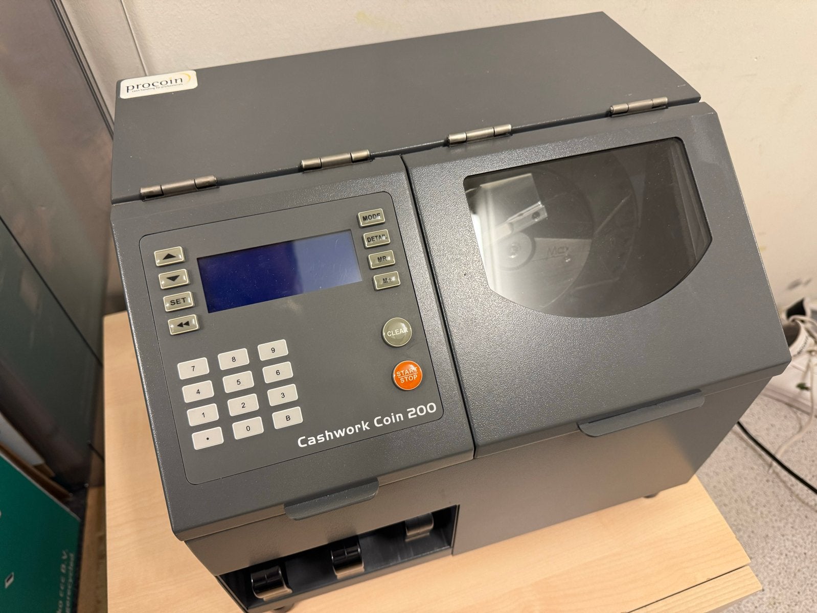 Procoin CashWork Coin 200 muntenteller en sorteerder, Ophalen, Sorteermachine of Telmachine