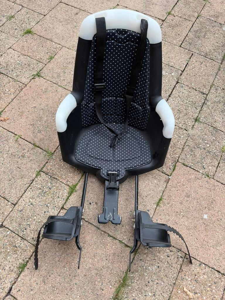 Bobike fietszitje - veilig kinderzitje incl. voetsteunen, Fietsen en Brommers, Fietsaccessoires | Fietsstoeltjes, Ophalen of Verzenden