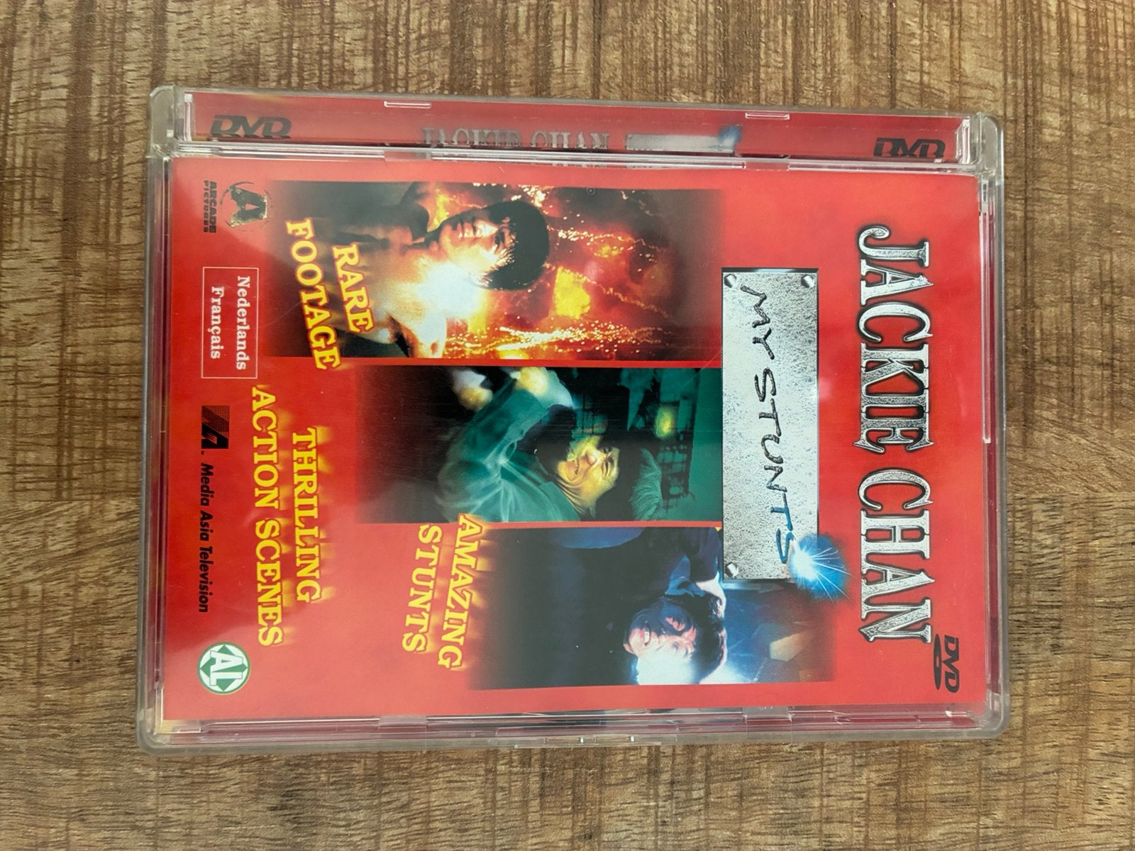 1 videoband en 13 dvds van jackie chan, Ophalen of Verzenden, Zo goed als nieuw
