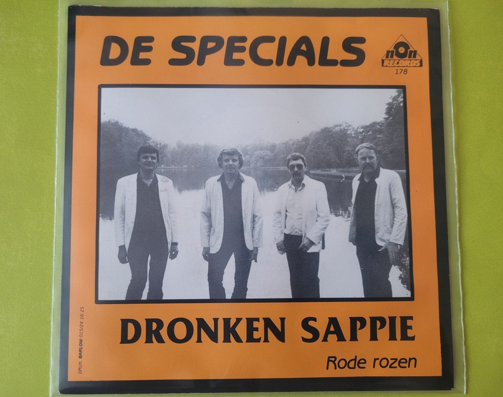 De Specials - Dronken Sapie - Rode rozen, Cd's en Dvd's, Vinyl | Nederlandstalig, Ophalen, Zo goed als nieuw, Overige formaten