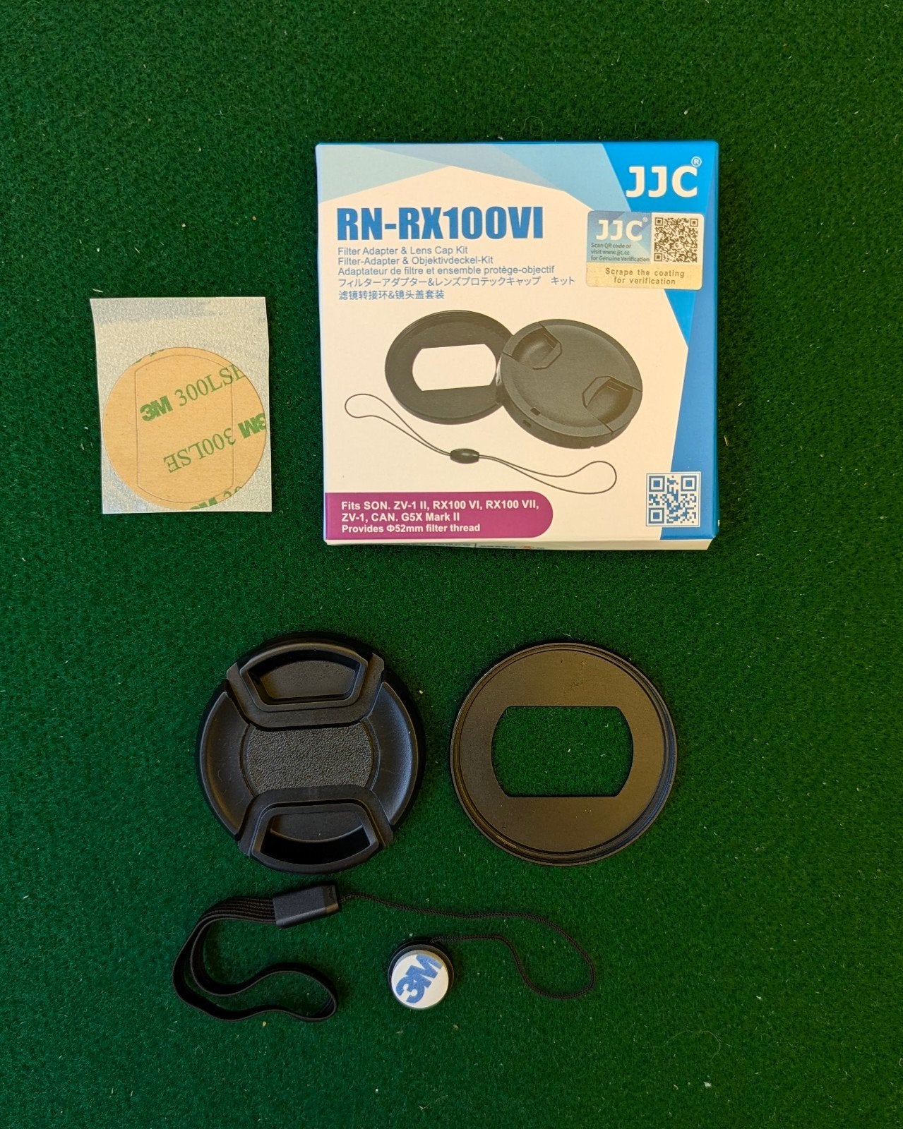 JJC RN-RX100VI Filter Adapter & Lens Cap Kit, Overige typen, JJC, Ophalen of Verzenden, Zo goed als nieuw