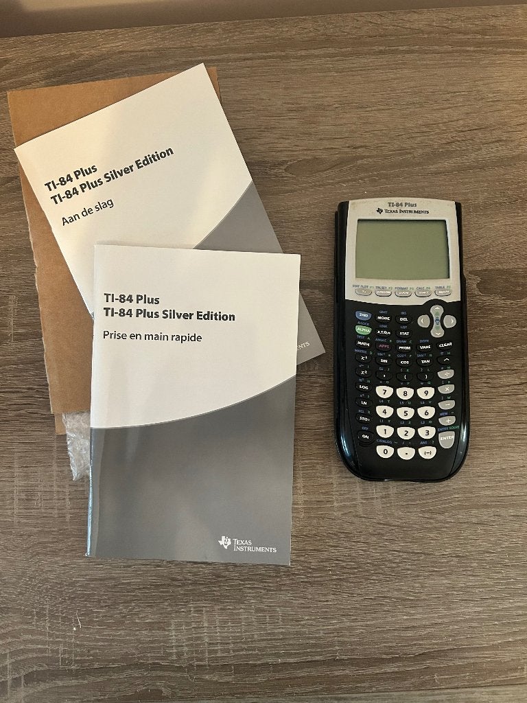 TI-84 plus - Texas Instruments, Diversen, Rekenmachines, Ophalen, Grafische rekenmachine, Zo goed als nieuw