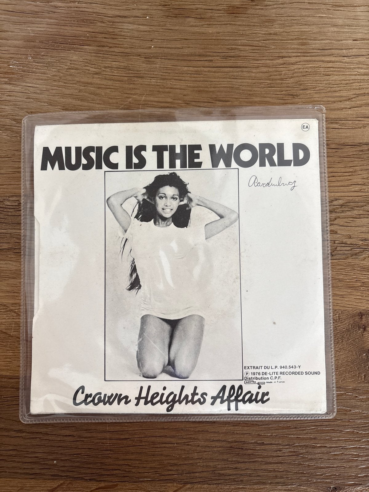 Crown Heights Affair - Dancin' / Music Is The World (7 inch), Gebruikt, Originele persing, 7 inch, Ophalen of Verzenden